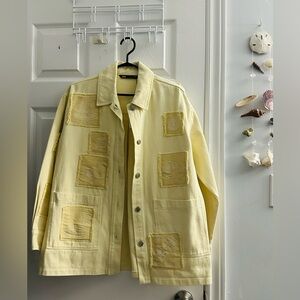 Zara BNWT Patchwork Oversized Jacket